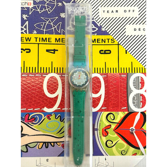 Swatch watch SPADES GK152 1993 Standard Gents New Old Stock - Picture 6 of 6